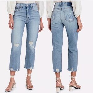 Mother Tom Cat cropped jeans size 26